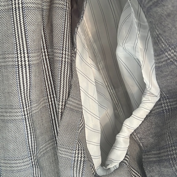 Sartoria Nardelli Grey Blue Plaid sports jacket blazer 52 / 42 tartan SuitSupply - Picture 7 of 10